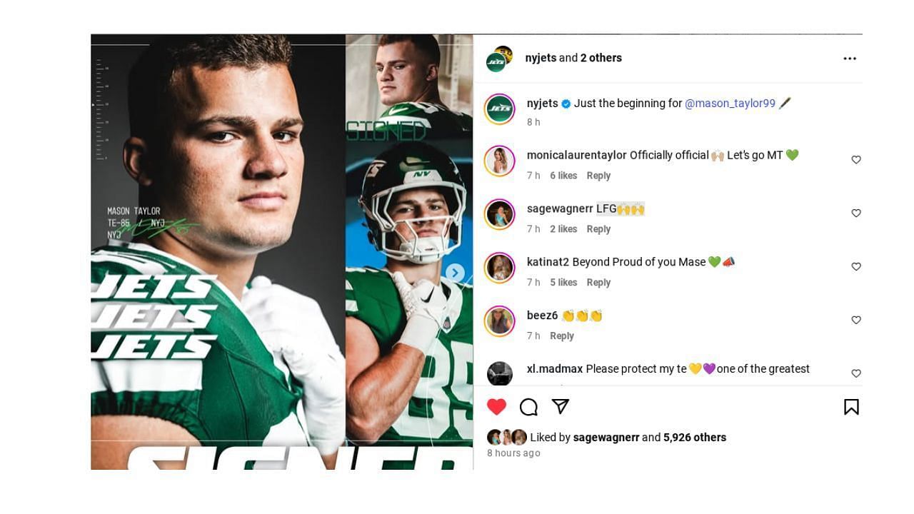(Via Instagram/ @SageWarner)